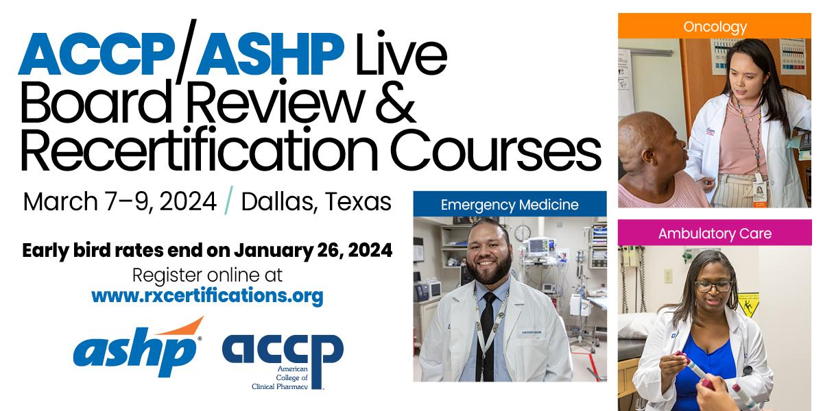 ACCP American College of Clinical Pharmacy